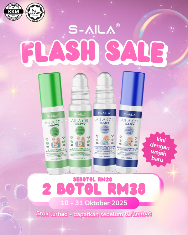 FLASH SALES [SEBOTOL RM20, 2 BOTOL RM38]