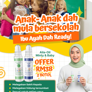 Aila-Oil Minty & Baby (BACK TO SCHOOL)